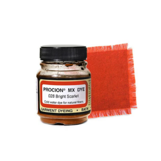 Picture of Jacquard Procion MX Fiber Reactive Cold Water Dye | Fabric Dye – Bright Scarlet