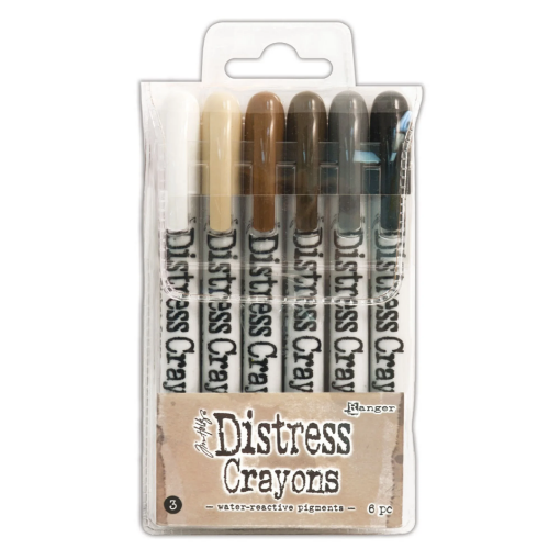 Picture of Tim Holtz Distress Crayons | Σετ Υδατοδιαλυτών Sticks Χρωστικής για Mixed Media – Set 3