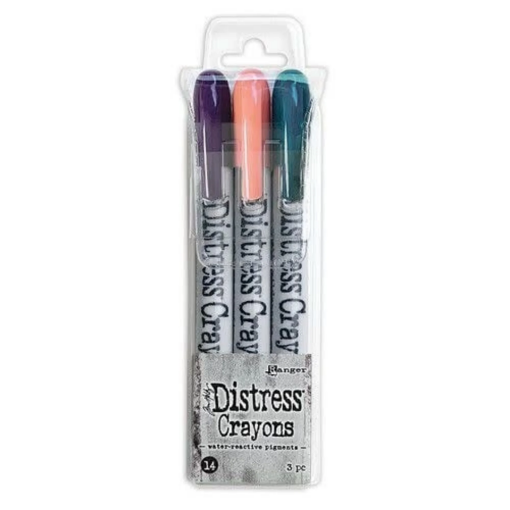 Picture of Tim Holtz Distress Crayons | Σετ Υδατοδιαλυτών Sticks Χρωστικής για Mixed Media – Set 14