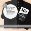 Picture of Rit All-Purpose Powder Dye | Βαφή Υφασμάτων σε Σκόνη για DIY & Crafts – Black