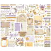 Picture of Simple Stories Simple Vintage Lavender Fields Journal Bits & Pieces – Κάρτες & Στοιχεία Journaling για Scrapbooking, 107τεμ.