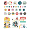 Picture of Simple Stories Say Cheese Happiest Place Decorative Brads – Διακοσμητικά Brads για Scrapbooking, 27τεμ.