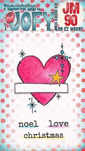 Picture of Paper Artsy JoFY Cling Stamp | Σφραγίδα Rubber 3" x 2" - Mini 90