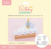 Picture of Crafter's Companion Birthday Celebrations Stamp, Die & Stencil Birthday Cake Treat Box – Σετ για Κουτάκι Δώρου σε Σχήμα Τούρτας, 15 τεμ.