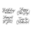 Picture of Crafter's Companion Birthday Celebrations Stamp, Die & Stencil Birthday Cake Treat Box – Σετ για Κουτάκι Δώρου σε Σχήμα Τούρτας, 15 τεμ.