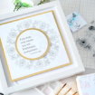 Picture of Sizzix Studio Clear Stamps by Willow Wolfe Floral Frames and Mini Flowers – Διάφανες Σφραγίδες με Πλαίσια & Μικρά Λουλούδια, 18 τεμ.