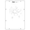 Picture of Sizzix Studio Layered Stencils by Willow Wolfe Cosmo – Σετ Layered Stencils για Άνθος Cosmos, 4 τεμ.