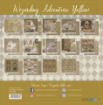 Picture of Papers For You Wizarding Adventure Houses Yellow 12x12 Inch Scrap Paper Pack – Μπλοκ Χαρτιών Διπλής Όψης με Μαγική School Houses Αισθητική, 14 φύλλα