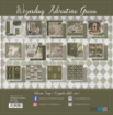 Picture of Papers For You Wizarding Adventure Houses Green 6x6 Inch Scrap Paper Pack – Μπλοκ Χαρτιών Διπλής Όψης με Μαγική Αισθητική Slytherin, 28 φύλλα