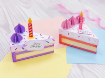 Picture of Crafter's Companion Birthday Celebrations Stamp, Die & Stencil Birthday Cake Treat Box – Σετ για Κουτάκι Δώρου σε Σχήμα Τούρτας, 15 τεμ.