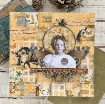 Picture of Tim Holtz Idea-ology Μπλοκ Scrapbooking Διπλής Όψης 8x8 Inch – Palette Collection, Yellow