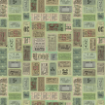 Picture of Tim Holtz Idea-ology Μπλοκ Scrapbooking Διπλής Όψης 8x8 Inch – Palette Collection, Green