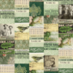 Picture of Tim Holtz Idea-ology Συλλογή Χαρτιών Scrapbooking Διπλής Όψης 12x12 Inch – Palette Collection Green