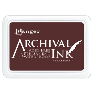 Picture of Ranger Archival Ink Pad | Μόνιμο Αδιάβροχο Μελάνι Σφραγίδας - Dark Roast