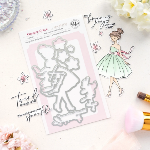 Picture of Pinkfresh Studio The Couture Edit Die | Μήτρες Κοπής 4τεμ., Couture Grace