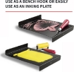 Picture of Speedball Bench Hook + Inking Plate | Μεταλλική Βάση Χαρακτικής & Πλάκα Μελανώματος