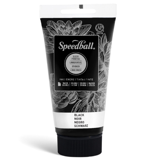 Picture of Speedball Water-Soluble Block Printing Ink 2.5oz – Black |  Υδατοδιαλυτό Μελάνι Χαρακτικής