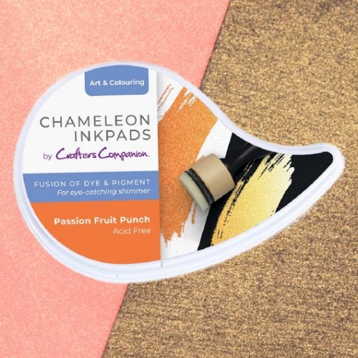Picture of Crafter’s Companion Chameleon Inkpad Fruit Punch | Μελάνι Interference (Κοραλλί / Χρυσό)