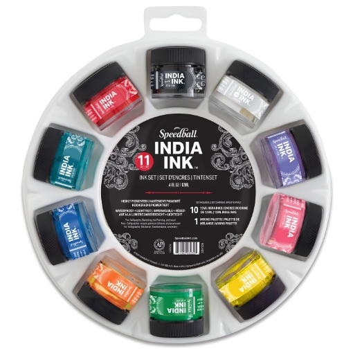 Picture of Speedball India Ink Set, 12ml