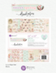 Picture of Prima Marketing Sweet Spring 12"x12" Paper Pad | Συλλογή Scrapbooking με Χρυσές Λεπτομέρειες 16 Φύλλων