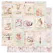 Picture of Prima Marketing Sweet Spring 12"x12" Paper Pad | Συλλογή Scrapbooking με Χρυσές Λεπτομέρειες 16 Φύλλων