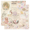 Picture of Prima Marketing Sweet Spring 12"x12" Paper Pad | Συλλογή Scrapbooking με Χρυσές Λεπτομέρειες 16 Φύλλων