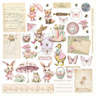 Picture of Prima Marketing Διακοσμητικά Ephemera - Sweet Spring, 88 Τεμ.