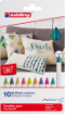 Picture of Edding 4600 Textile Pen Set | Σετ Μαρκαδόρων για Ύφασμα, Fun Colours 10τεμ.