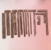 Picture of Scraps n Pieces Bookbinding Spacers Set | Σετ Οδηγοί Αποστάσεων & Ευθυγράμμισης Βιβλιοδεσίας, 15 τεμ.