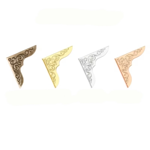 Picture of Scraps n Pieces Μεταλλικές Διακοσμητικές Γωνίες Βιβλιοδεσίας | Ανά Τεμάχιο