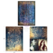 Picture of Prima Marketing Finnabair A3 Decoupage Pack | Χαρτιά Decoupage Nightdreaming, 3 τεμ.