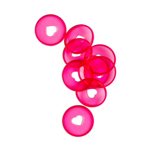 Picture of Happy Planner Medium Discs 1.25" Hot Pink | Δίσκοι Βιβλιοδεσίας Disc-Bound, 9 τεμ.