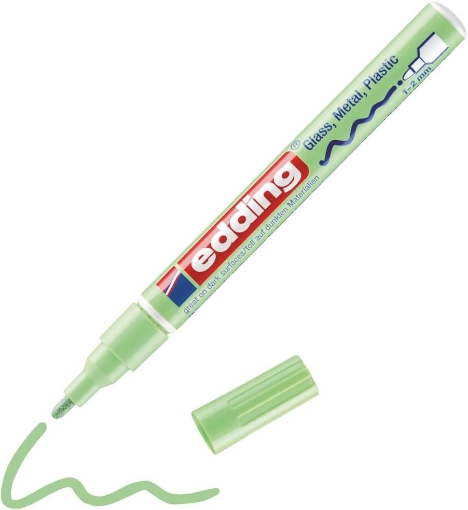 Picture of Edding 751 Gloss Paint Marker Pastel Green – Ακρυλικός Μαρκαδόρος Gloss Παστέλ Πράσινος 1-2mm