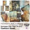 Picture of Prima Marketing Finnabair A3 Decoupage Pack | Χαρτιά Decoupage - Chestnut Street, 3 τεμ.