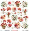 Picture of Mintay Papers Cardstock Διακοσμητικά Στοιχεία για Κοπή 12" x 12" - Summer Highlands, Flora 