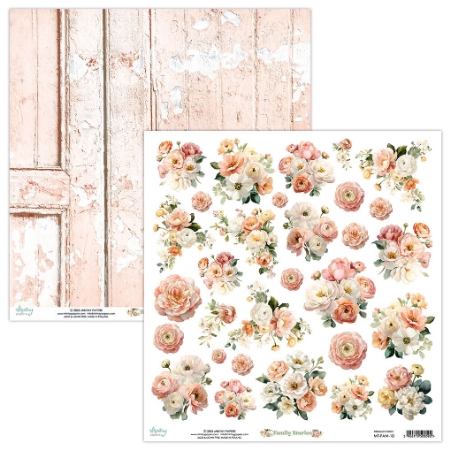 Picture of Mintay Papers Cardstock Διακοσμητικά Στοιχεία για Κοπή 12" x 12" - Family Stories, Flora