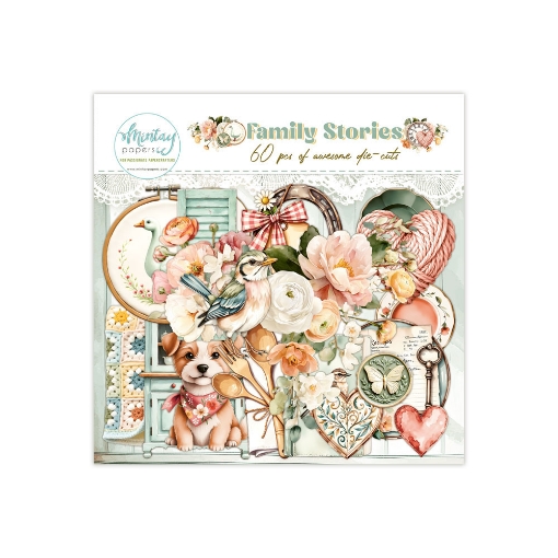 Picture of Mintay Papers Διακοσμητικά Die Cuts - Family Stories, 60τεμ.