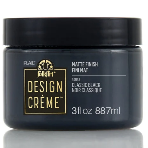 Picture of FolkArt Design Crème | Ακρυλική Πάστα Διαμόρφωσης – Classic Black, 3 oz