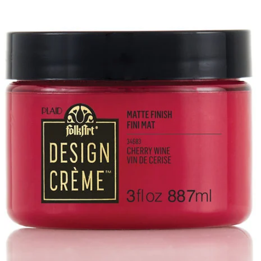 Picture of FolkArt Design Crème | Ακρυλική Πάστα Διαμόρφωσης – Cherry Wine, 3 oz