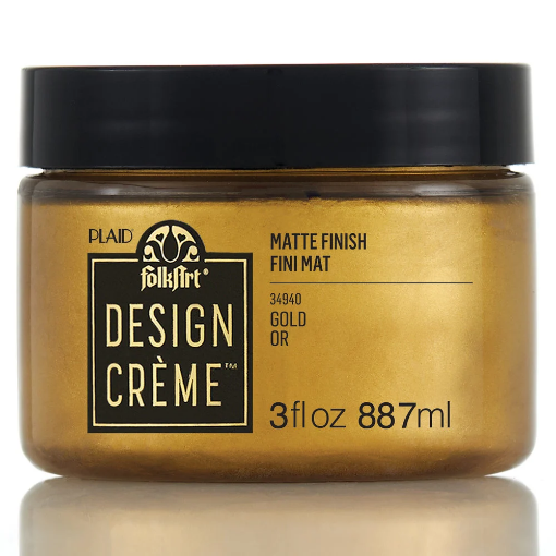 Picture of FolkArt Design Crème | Ακρυλική Πάστα Διαμόρφωσης – Gold, 3 oz