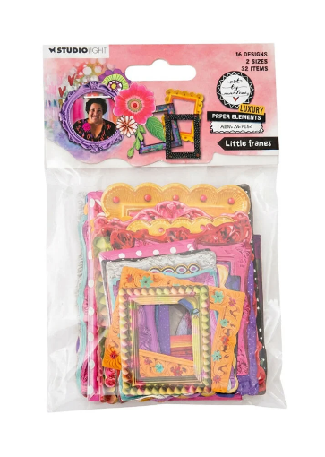 Picture of Studio Light Art By Marlene Luxury Paper Elements - Little Frames | Διακοσμητικά Χάρτινα Πλαίσια 32 τεμ.