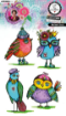 Picture of Studio Light Art By Marlene Clear Stamps - Marlene's Birds | Διάφανες Σφραγίδες 4 τεμ.