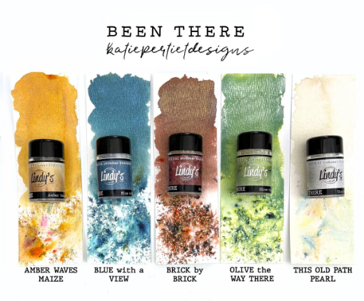 Picture of Lindy's Stamp Gang Katie Pertiet’s Been There Magical Shaker 2.0 Set – Χρωστικές σε Σκόνη με Mica, 5 τεμ.
