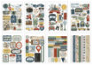 Picture of Echo Park Sticker Book | Μπλοκ με Cardstock Αυτοκόλλητα - It’s Time To Travel
