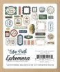 Picture of Echo Park Ephemera | Διακοσμητικά Στοιχεία από Cardstock - It’s Time To Travel (34 τεμ.)