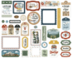 Picture of Echo Park Frames & Tags | Πλαίσια & Ετικέτες από Cardstock - It’s Time To Travel (34 τεμ.)