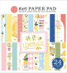 Picture of Carta Bella Paper Pad | Μπλοκ Scrapbooking, Lemonade 6" x 6"