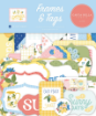 Picture of Carta Bella Frames & Tags | Πλαίσια & Ετικέτες από Cardstock, Lemonade (33 τεμ.)