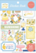 Picture of Carta Bella Sticker Book | Μπλοκ με Αυτοκόλλητα Cardstock, Lemonade