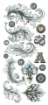 Picture of Ciao Bella Art Stickers Transparent Adhesive Sheets - Typographic, 5 Φύλλα